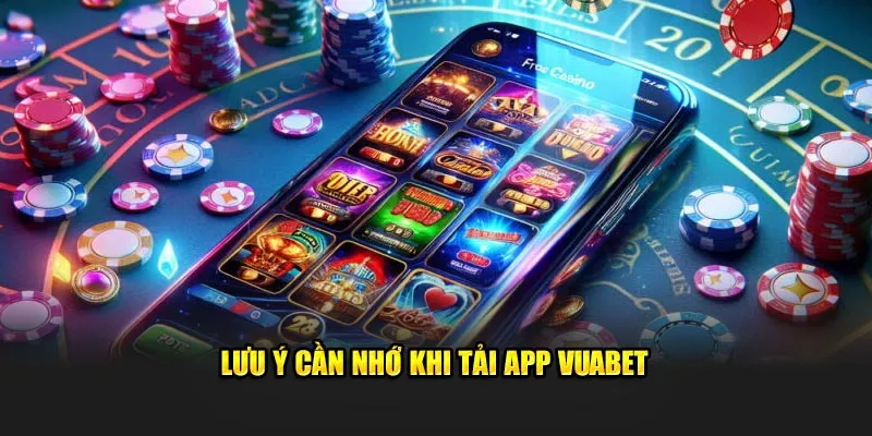 Lưu ý cần nhớ khi tải app Vuabet 